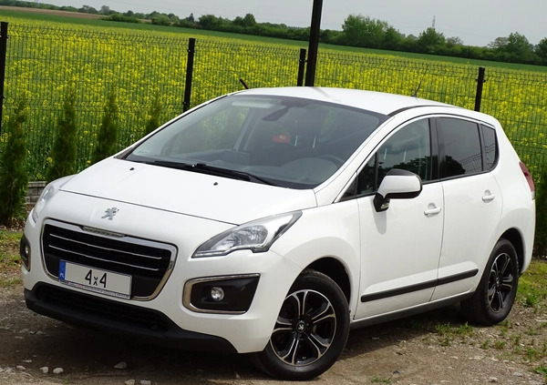 Peugeot 3008 cena 35800 przebieg: 240000, rok produkcji 2015 z Ełk małe 742